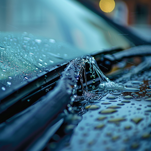 Chăm sóc ô tô ngày mưa